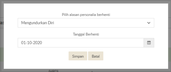 mengelola data karyawan resign