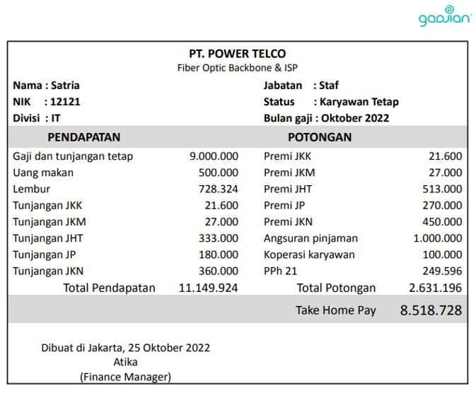 Contoh Form Slip Gaji Di Excel Adh Excel Tutorial Hot Sex Picture