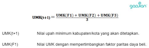 rumus menghitung umk