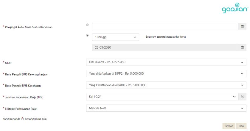 batas akhir kontrak pkwt