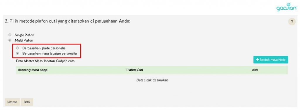 perhitungan cuti tahunan