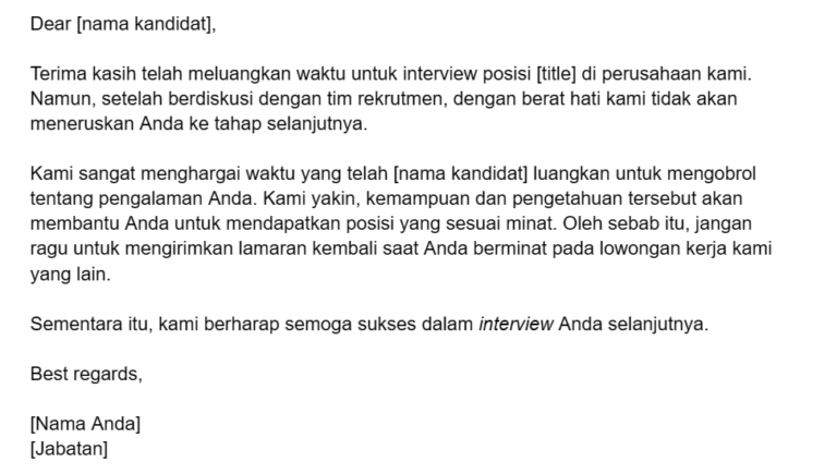 Alasan HR Menolak Kandidat Karyawan Meskipun Hasil Wawancara Bagus Alasan HR Menolak Kandidat Karyawan Meskipun Hasil Wawancara Bagus
