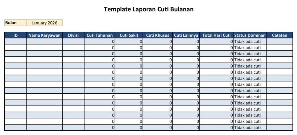 Kebijakan Cuti Fleksibel