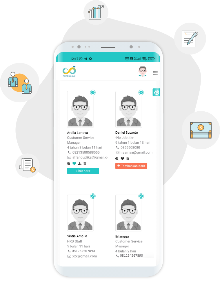 Admin Mobile Apps